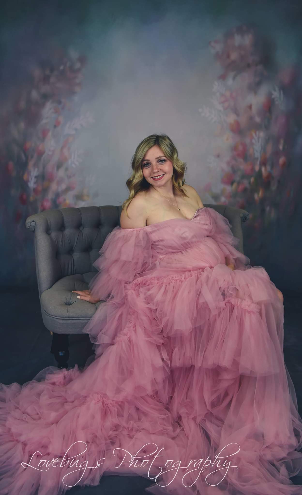 Kate Kombibackdrop retro abstrakte Blumen Hintergrund - Kate Backdrop.de