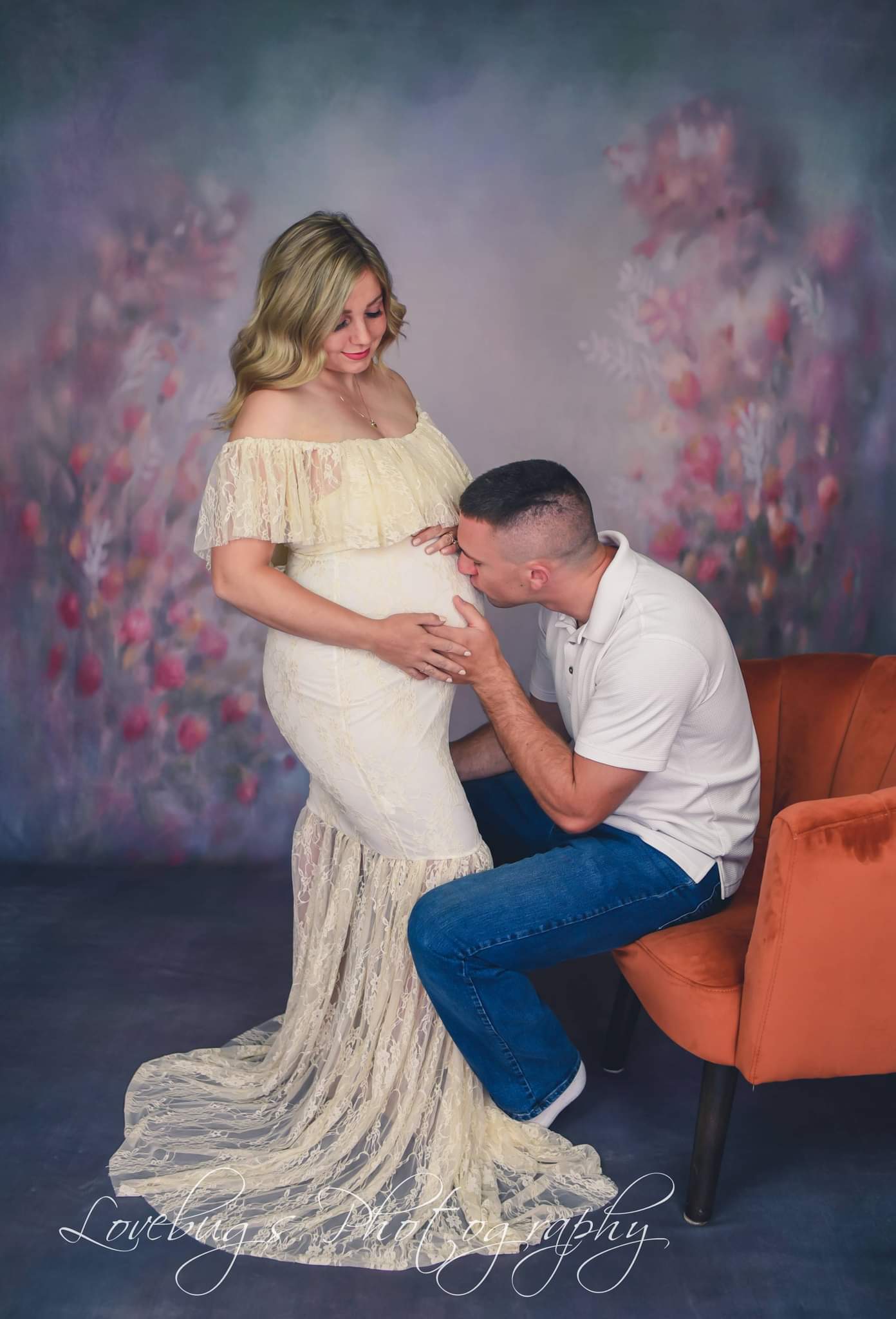 Kate Kombibackdrop retro abstrakte Blumen Hintergrund - Kate Backdrop.de