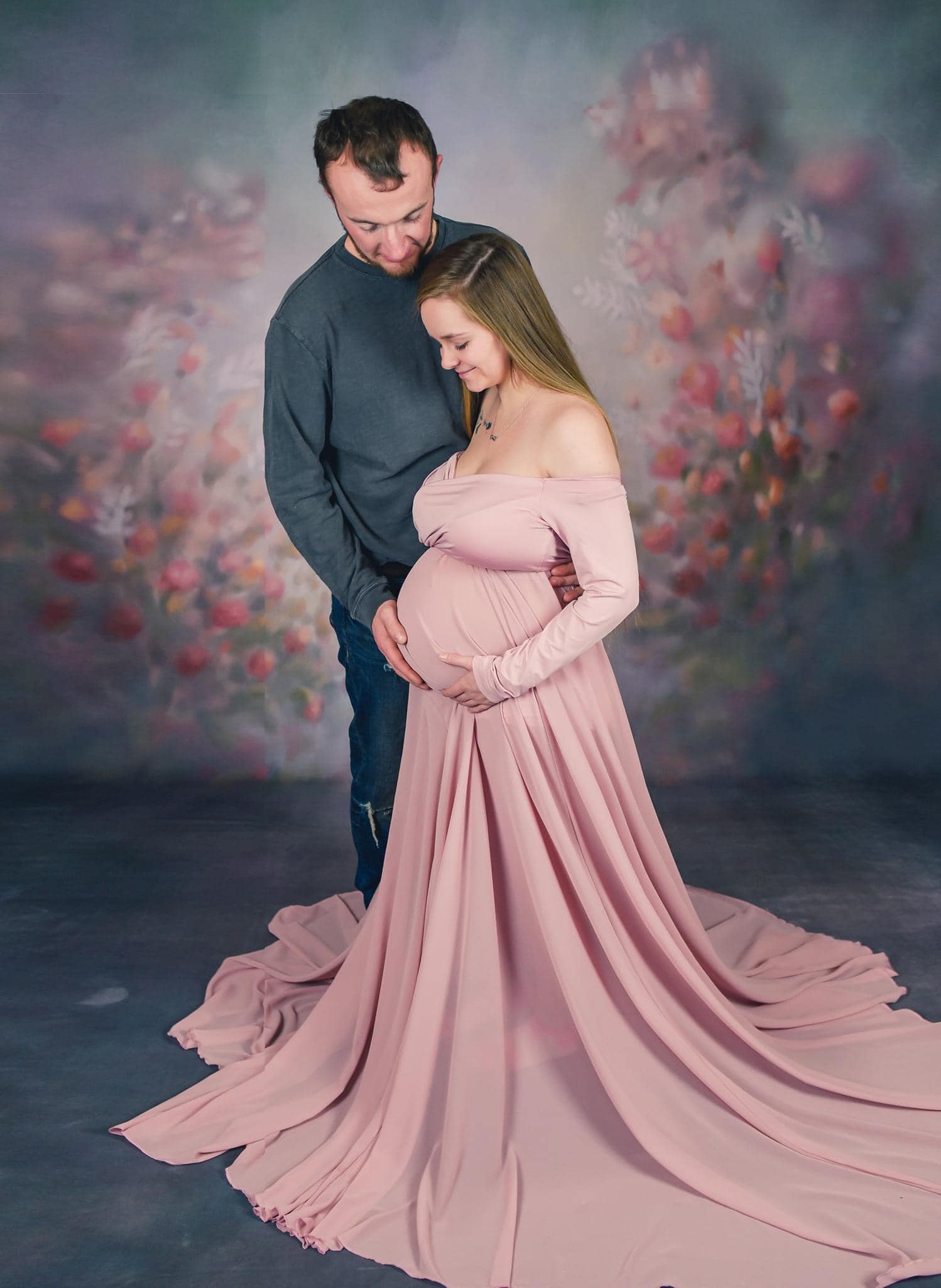 Kate Kombibackdrop retro abstrakte Blumen Hintergrund - Kate Backdrop.de