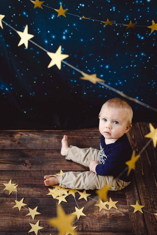 Kate Sternennacht Hintergrund Sterne Universum Entworfen von JS Fotografie - Kate Backdrop.de