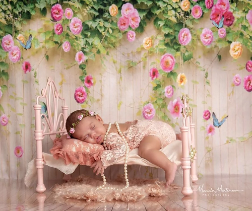 Kate Blumen Muttertag Hintergrund Hochzeits Holz Wand Valentinstag - Kate Backdrop.de