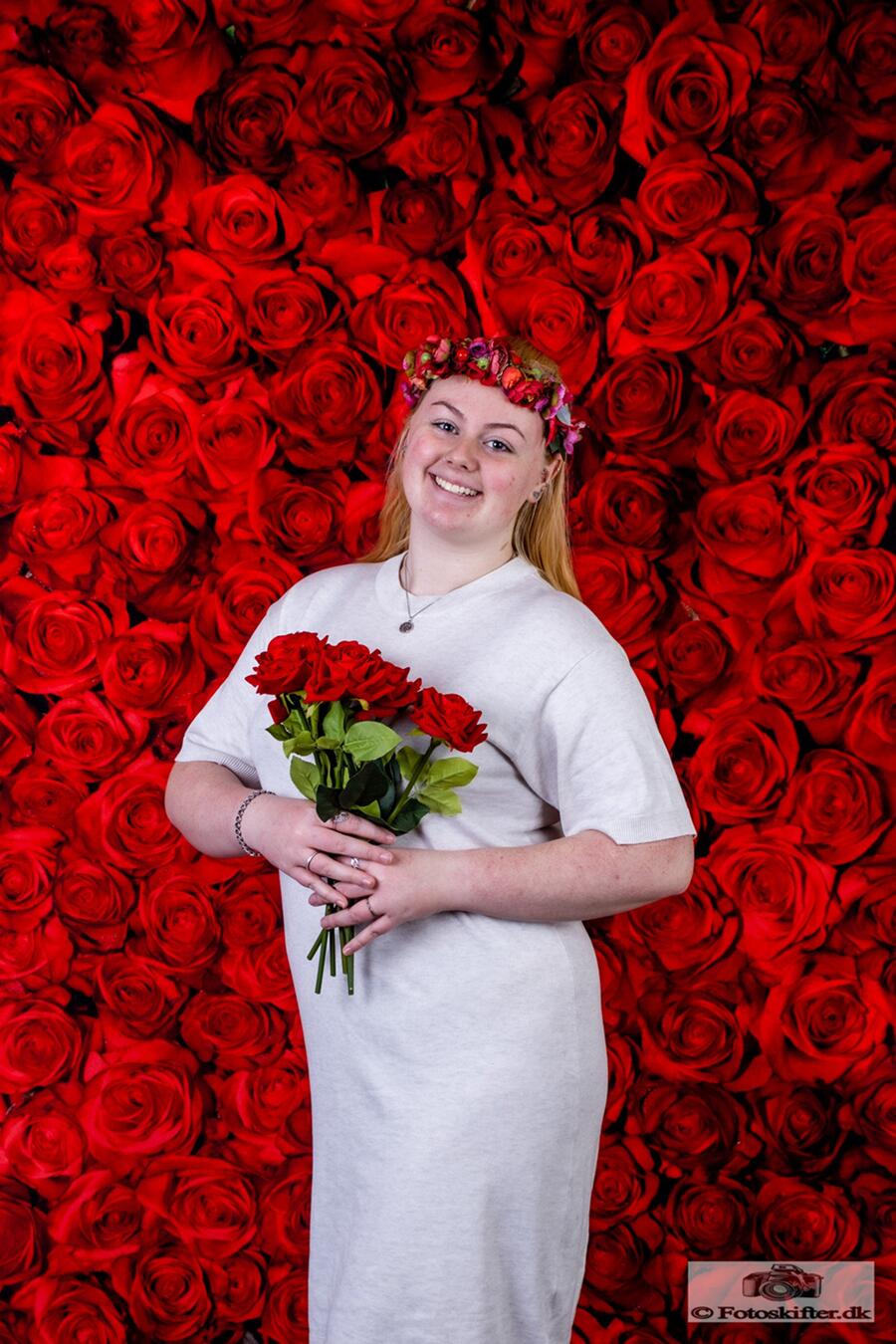 Kate Red Roses Valentinstag Blumen Fotografie Hintergrund - Kate Backdrop.de
