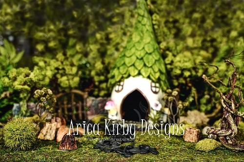 kate Troll Wald Hintergrund Entworfen von Arica Kirby - Kate Backdrop.de