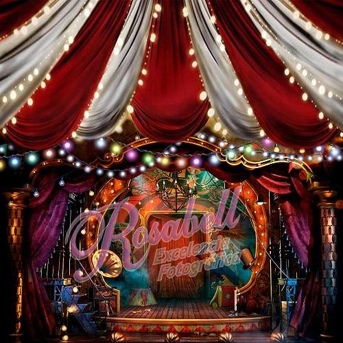 Kate Zirkus Geburtstag Hintergrund von Rosabell Photography
