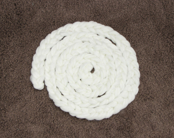 Neugeborene Fotografie Korb Braid Wolle Wrap Baby Foto Requisiten