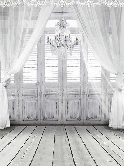 Katebackdrop:Kate Wedding White Curtain Wall Photography Newborn Backdrop