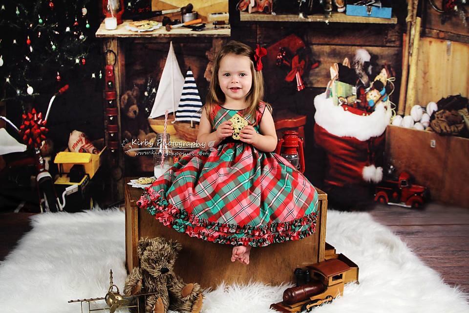 Kate Weihnachten Weihnachtsmann Workshop von Arica Kirby - Kate Backdrop.de