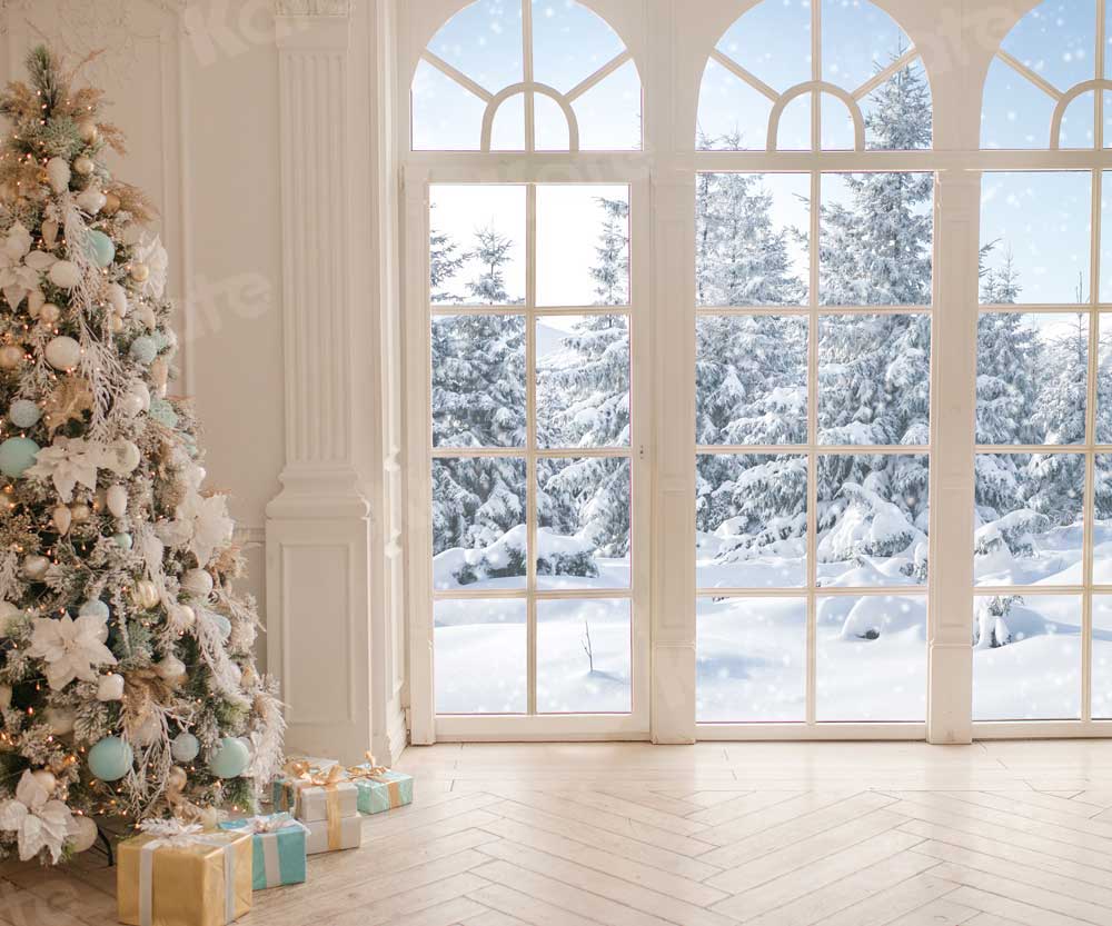 Kate Weihnachten weißer Hintergrund Winter für Fotografie - Kate Backdrop.de