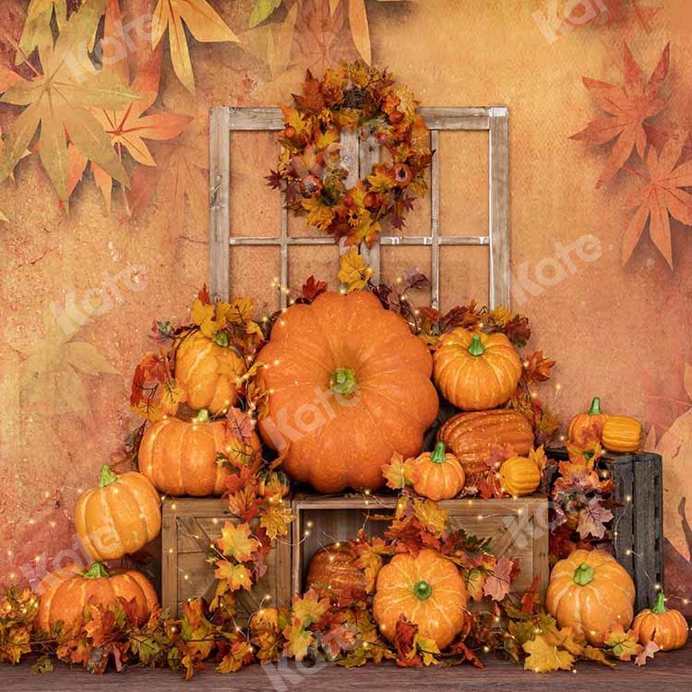 Kate Herbst Kürbis Hintergrund Halloween von Emetselch - Kate Backdrop.de