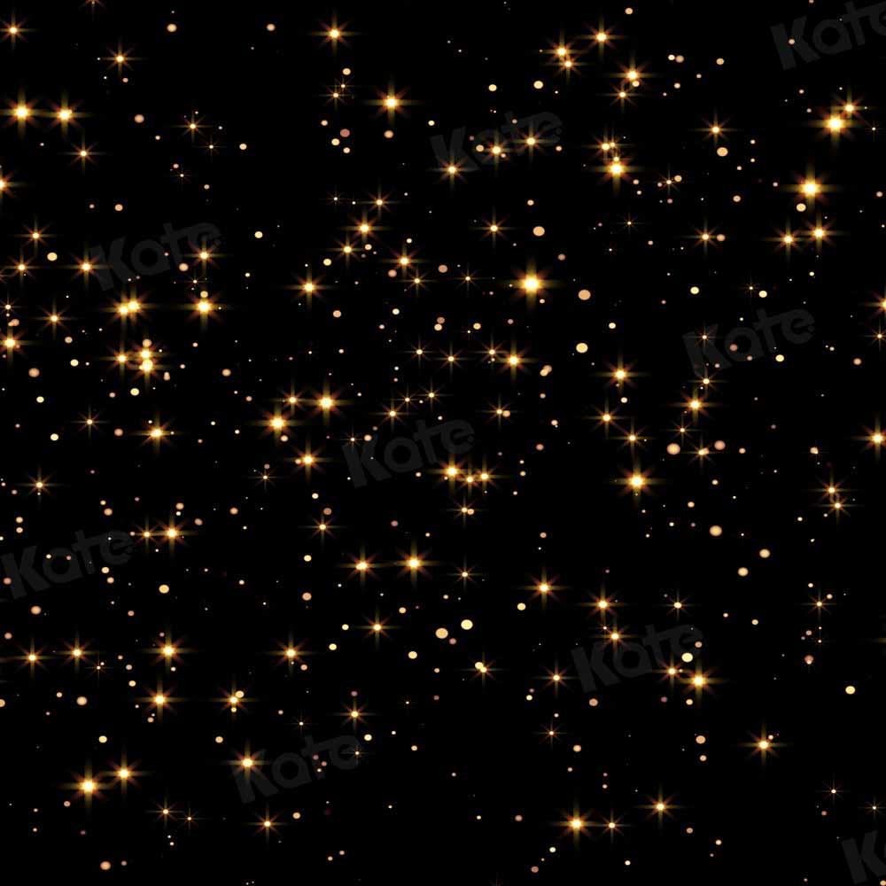 Kate Golden Sterne Himmel Hintergrund Nacht für Fotografie Bokeh von Chain Photography - Kate Backdrop.de