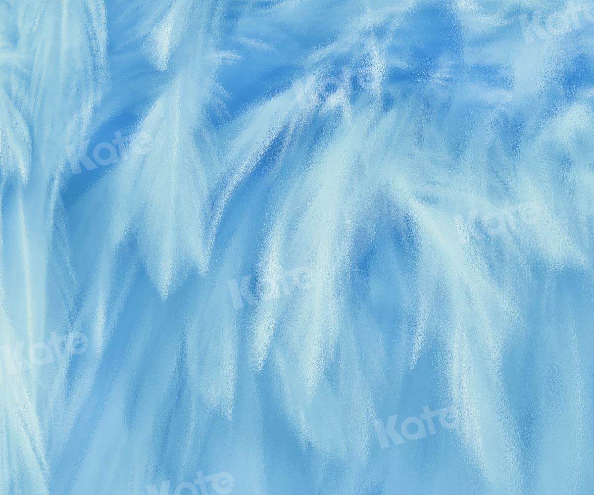 Kate Abstrakter blauer Traum Hintergrund von Emetselch