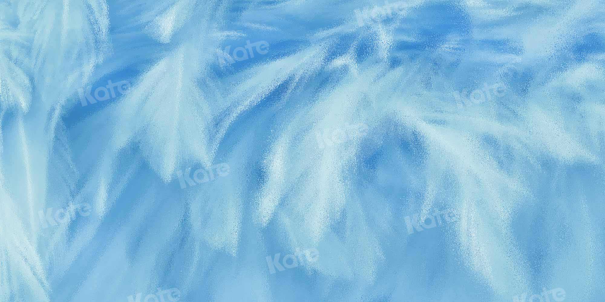 Kate Abstrakter blauer Traum Hintergrund von Emetselch
