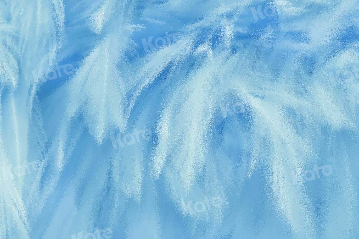 Kate Abstrakter blauer Traum Hintergrund von Emetselch