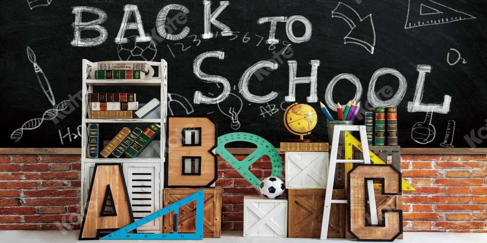 Kate Schule schulanfang Tafel Hintergrund von Emetselch - Kate Backdrop.de