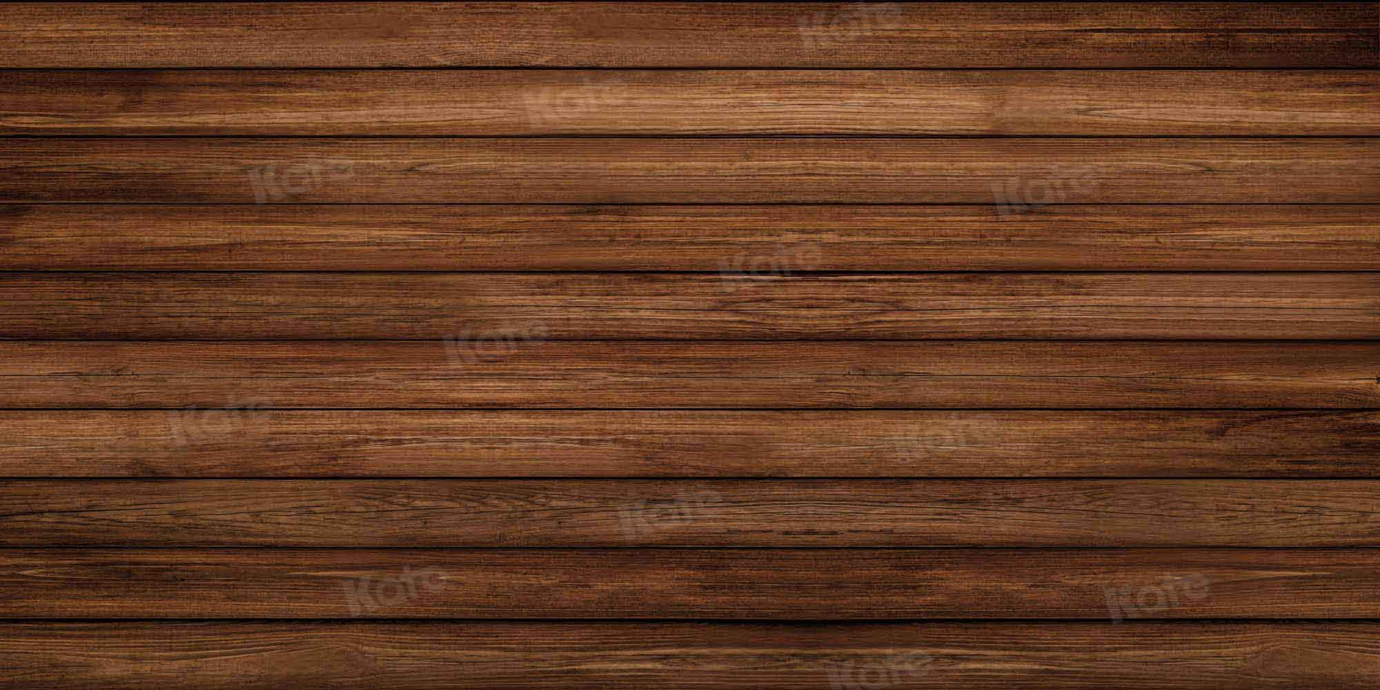 Kate Holzhintergrund Dunkelbraun von Kate - Kate Backdrop.de