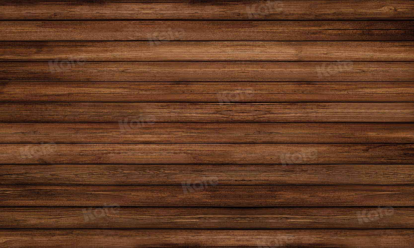 Kate Holzhintergrund Dunkelbraun von Kate - Kate Backdrop.de