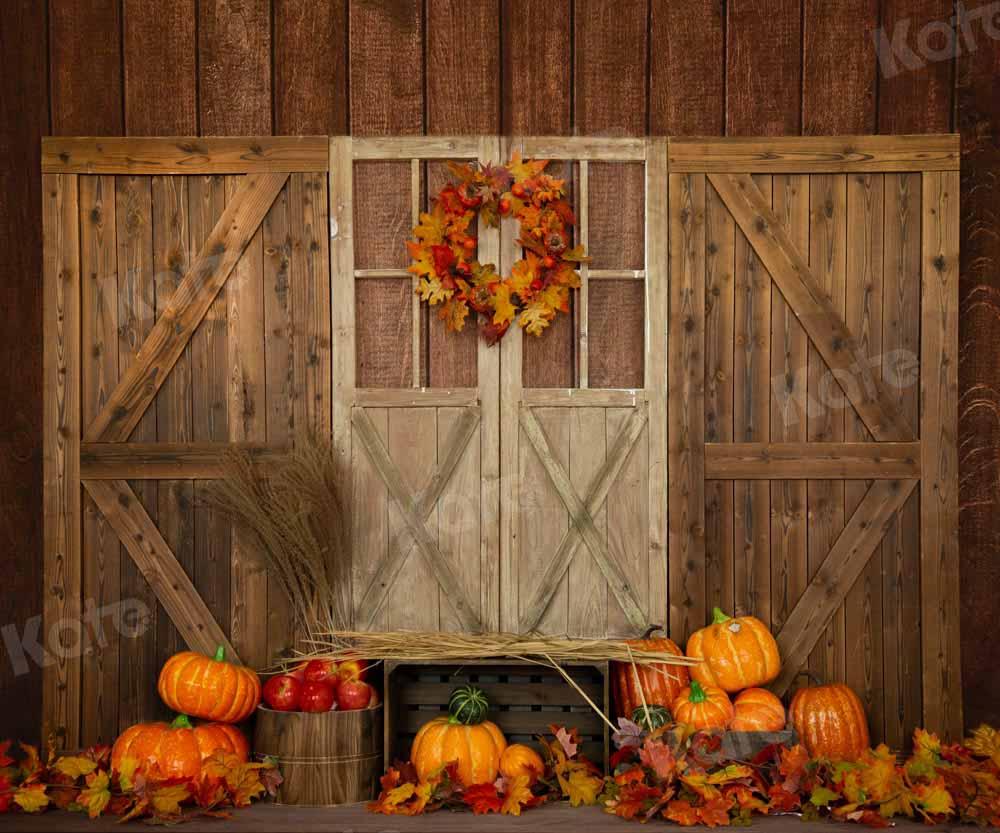 Kate Herbst Kürbis Hintergrund Halloween von Emetselch - Kate Backdrop.de