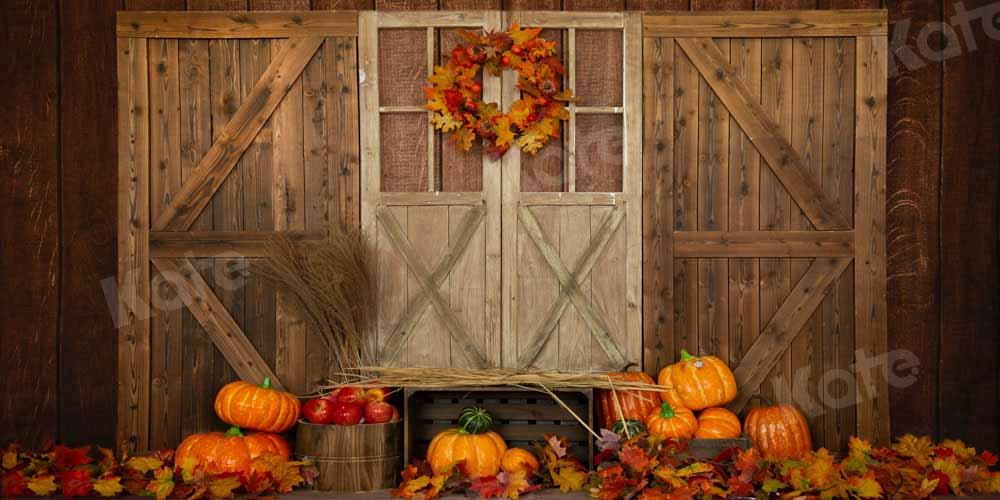 Kate Herbst Kürbis Hintergrund Halloween von Emetselch - Kate Backdrop.de