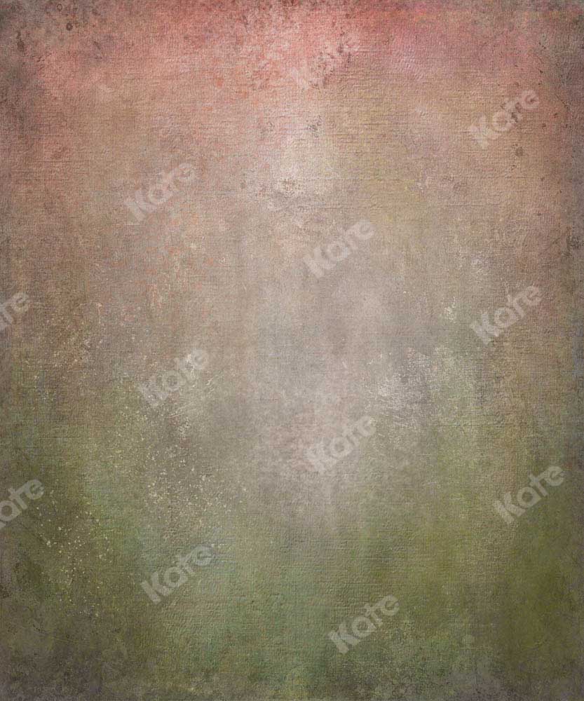 Kate Abstrakter allmählicher Farbhintergrund Rot und Grün - Kate Backdrop.de