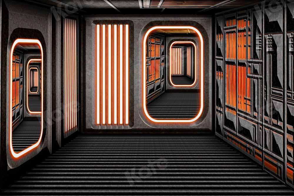 Kate Kinder Weltraum Hintergrund Technologie von Chain Photography - Kate Backdrop.de