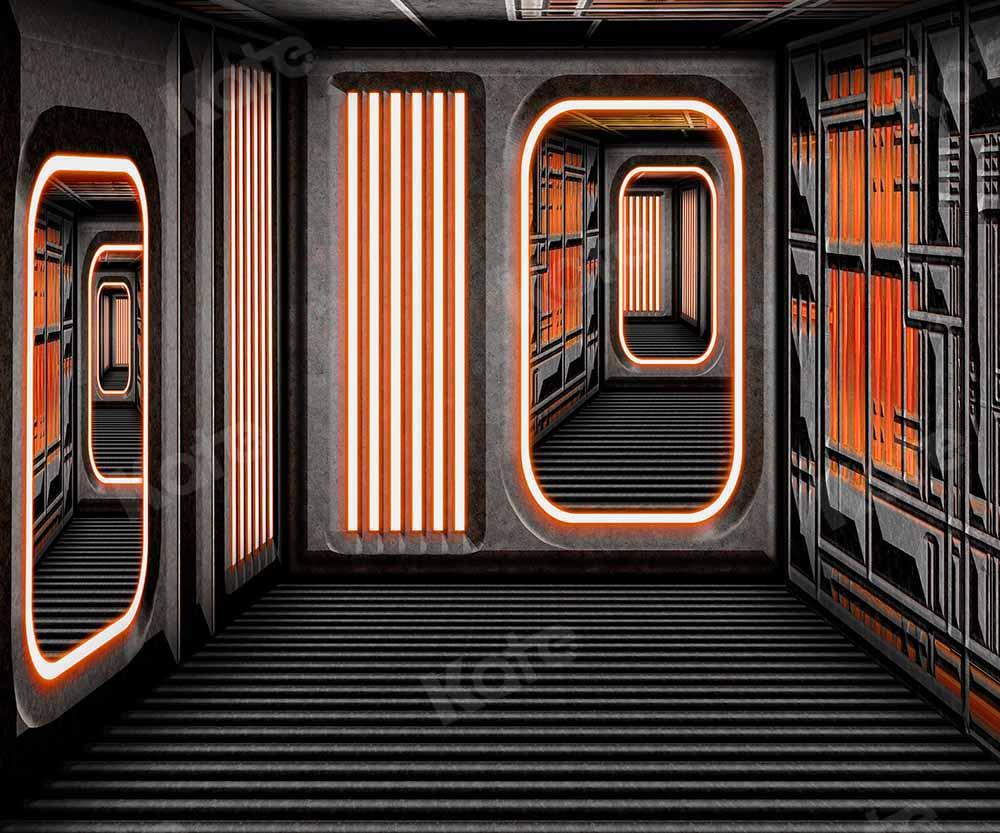 Kate Kinder Weltraum Hintergrund Technologie von Chain Photography - Kate Backdrop.de