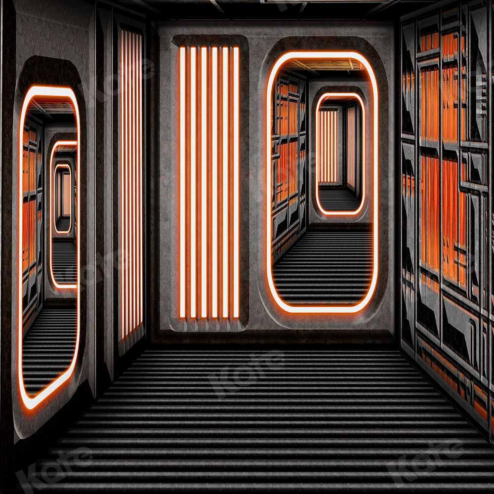 Kate Kinder Weltraum Hintergrund Technologie von Chain Photography - Kate Backdrop.de