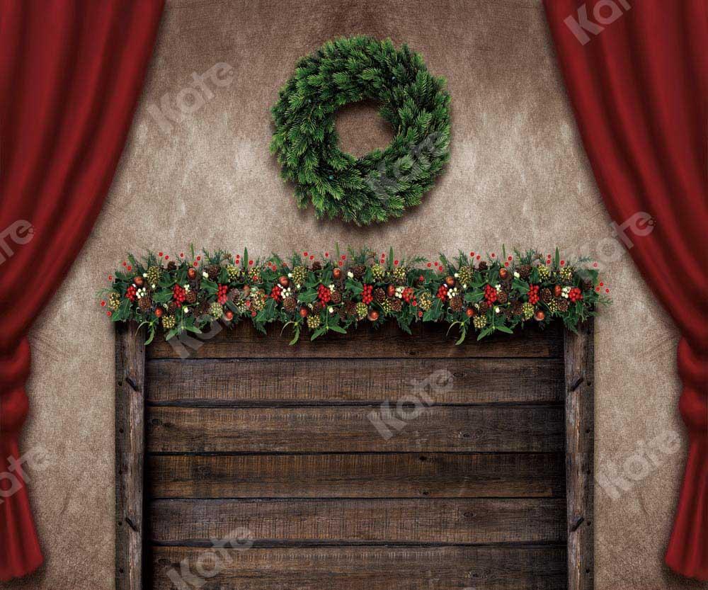 Kate Weihnachtsbaum Hintergrund Kopfteil Weihnachten von Chain Photography - Kate Backdrop.de