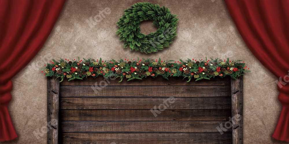 Kate Weihnachtsbaum Hintergrund Kopfteil Weihnachten von Chain Photography - Kate Backdrop.de