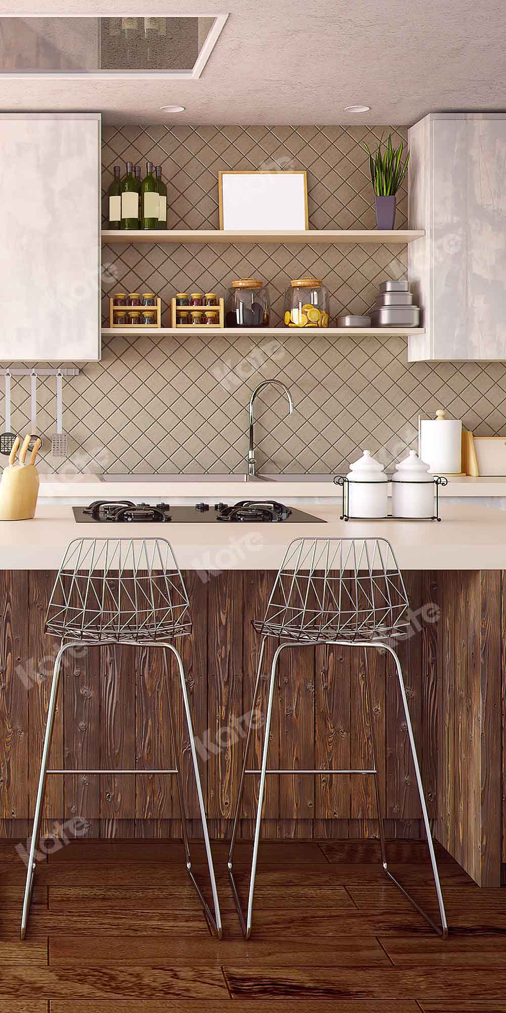 Kate Küche Innen Hintergrund Schrank von Chain Photography - Kate Backdrop.de