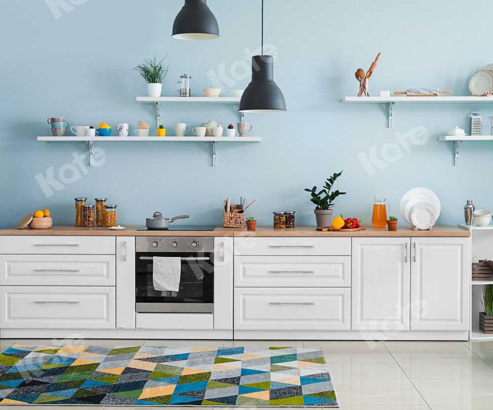 Kate Küchen Hintergrund Innenhaus für Fotografie von Chain Photography - Kate Backdrop.de