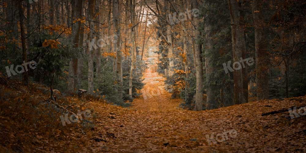 Kate Herbst Ahornblatt Hintergrund Wald Entworfen von Chain Photography - Kate Backdrop.de