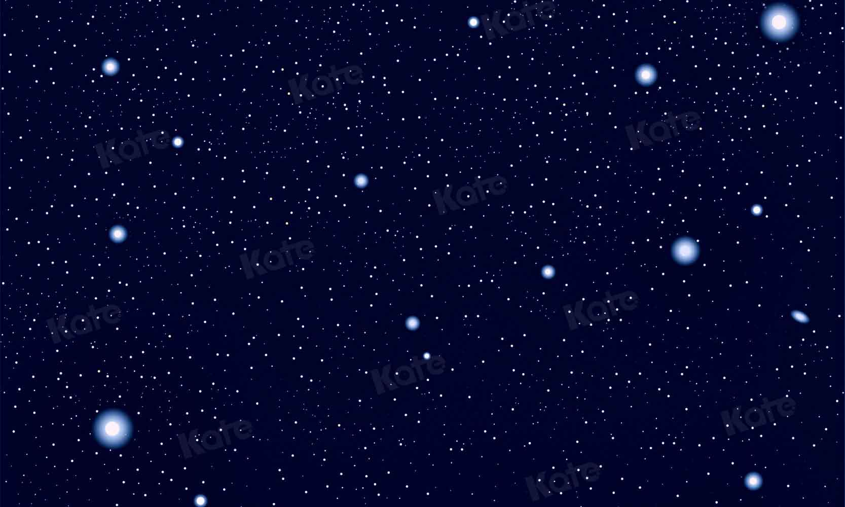 Kate Blauer Sternenhimmel Hintergrund Nacht für Fotografie von Chain Photography - Kate Backdrop.de