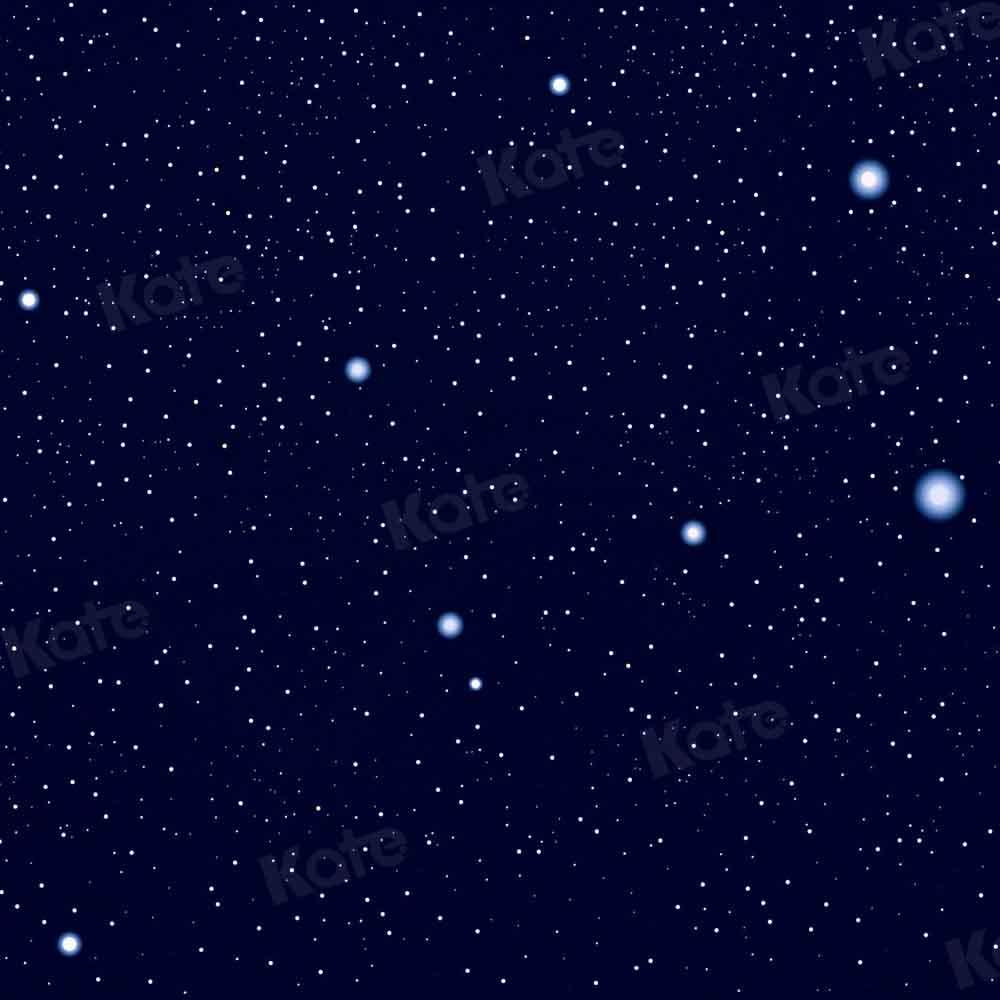 Kate Blauer Sternenhimmel Hintergrund Nacht für Fotografie von Chain Photography - Kate Backdrop.de
