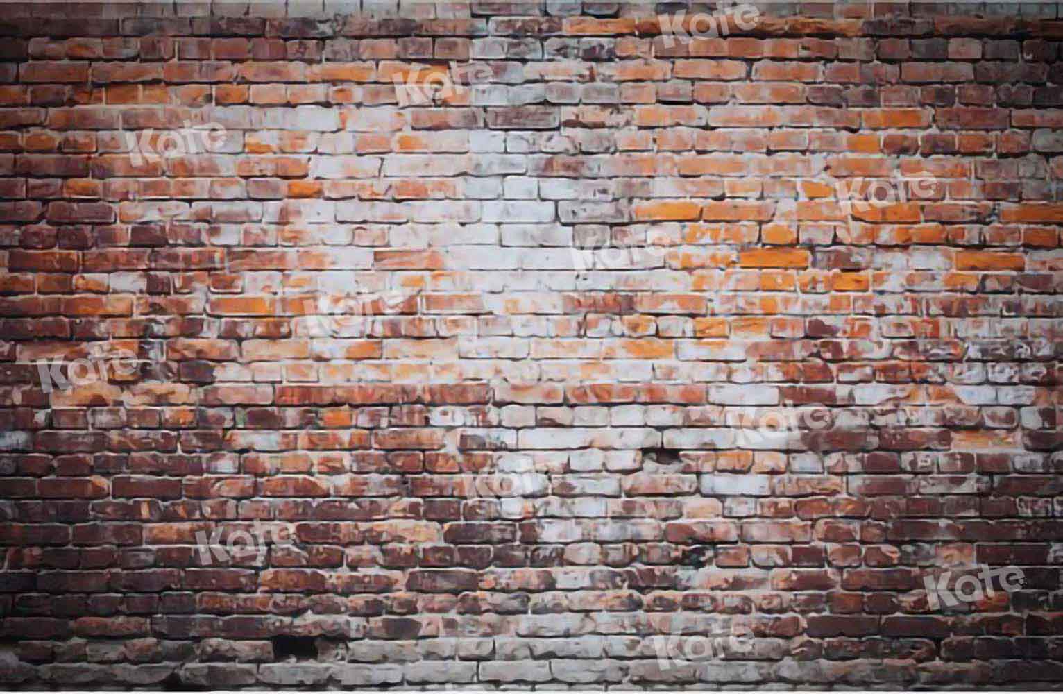 Kate Retro alter Backstein Hintergrund für Fotografie von Chain Photography - Kate Backdrop.de