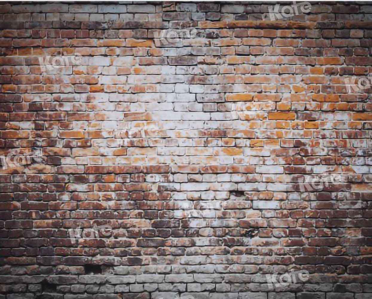 Kate Retro alter Backstein Hintergrund für Fotografie von Chain Photography - Kate Backdrop.de