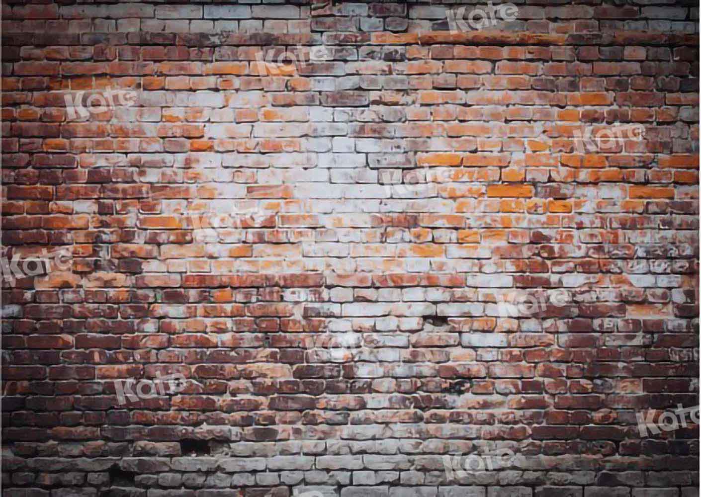 Kate Retro alter Backstein Hintergrund für Fotografie von Chain Photography - Kate Backdrop.de