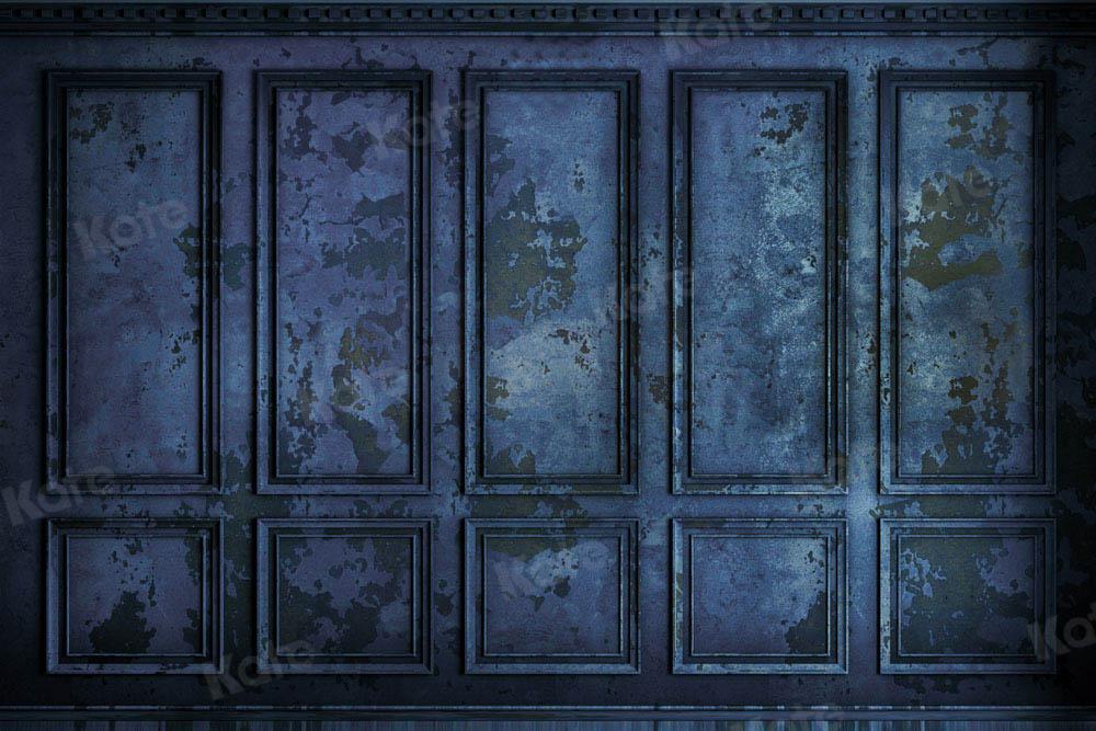 Kate Retro Wand Hintergrund Blau Hochzeit von Chain Photography - Kate Backdrop.de