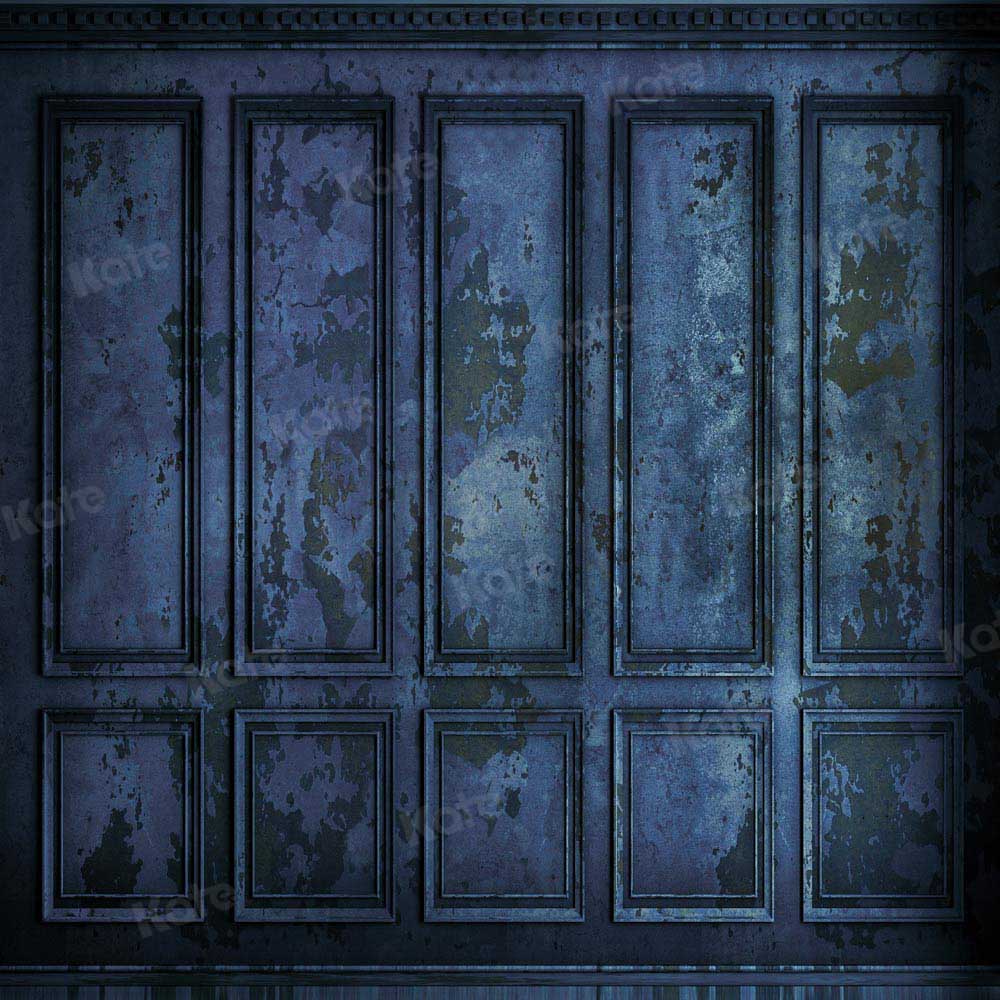 Kate Retro Wand Hintergrund Blau Hochzeit von Chain Photography - Kate Backdrop.de