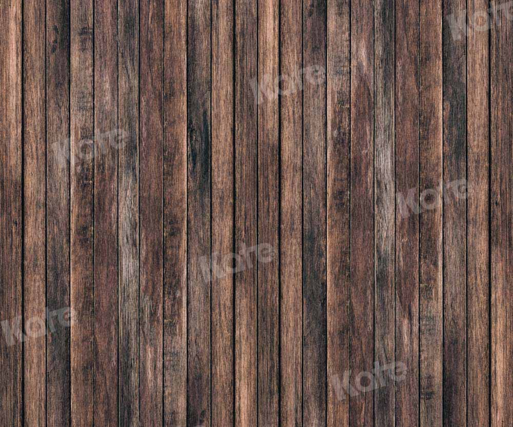 Kate Holzhintergrund Retro für Fotografie Braun von Chain Photography - Kate Backdrop.de