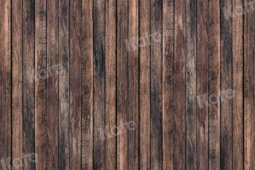 Kate Holzhintergrund Retro für Fotografie Braun von Chain Photography - Kate Backdrop.de