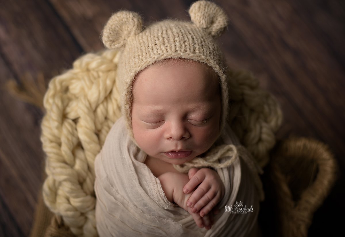 Kate Retro Holz braune Gummimatte Bodenmatte Neugeborenes - Kate Backdrop.de