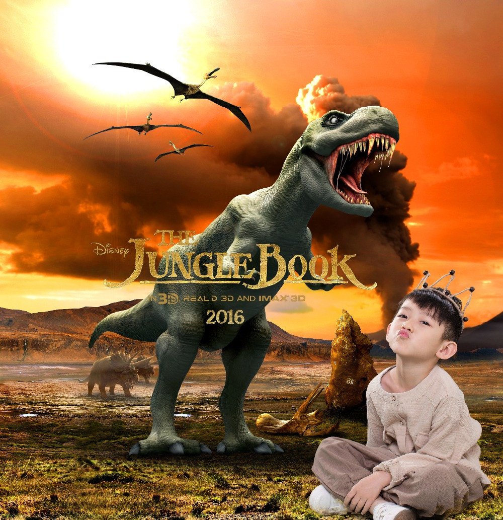 Katebackdrop:Kate World Tyrannosaurus Rex For Children Photography Backdrops