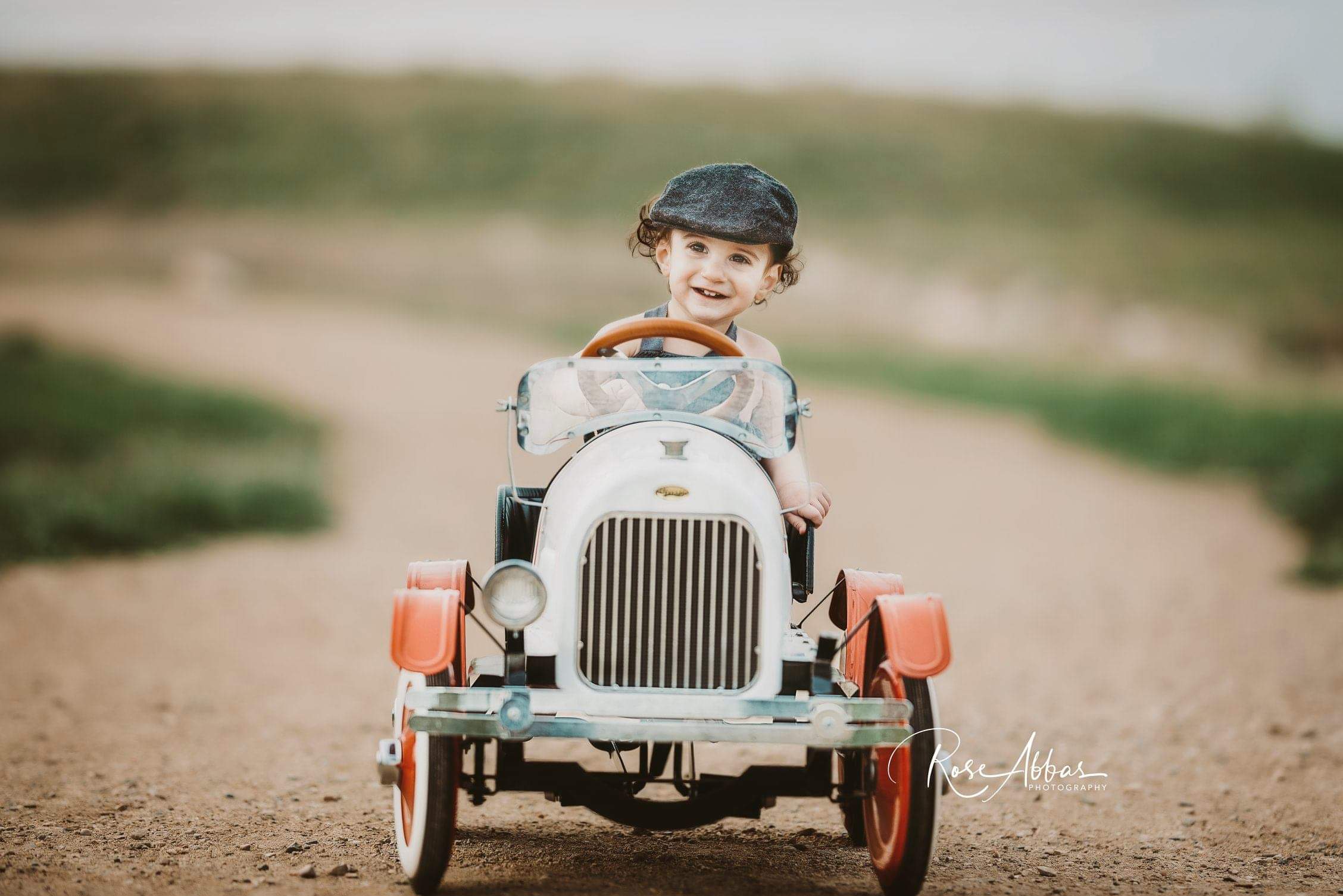 Kate Sommer Hintergrund Landstraße von Rose Abbas - Kate Backdrop.de