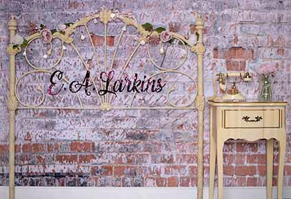 Kate Romantisches Kopfteil und Tischhintergrund für Fotografie Entworfen von Erin Larkins - Kate Backdrop.de