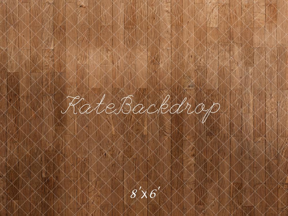 Kate Holz Boden Braun Fleece Hintergrund Entworfen von Kate Image - Kate Backdrop.de