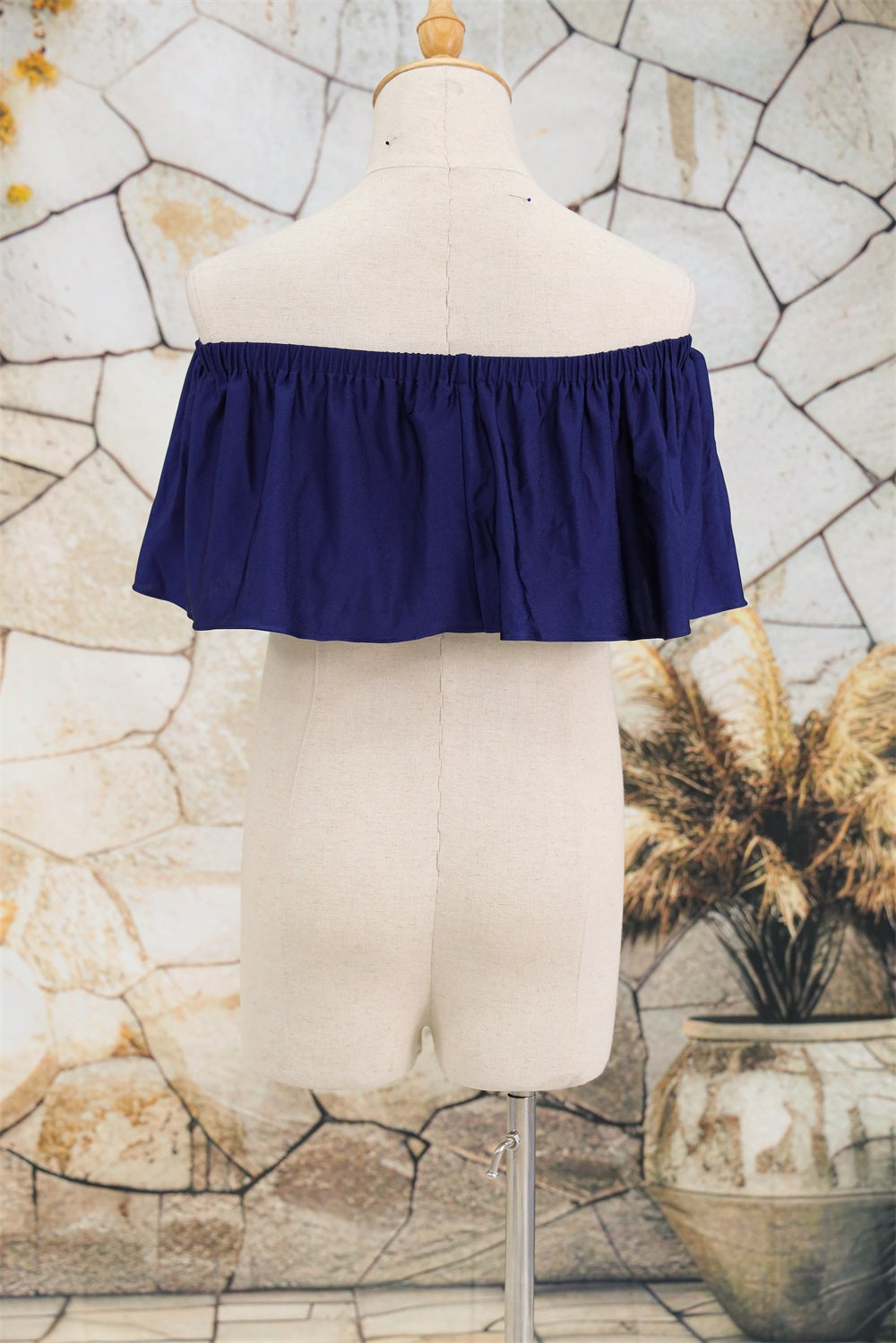 Kate Knitted Fabric One Shoulder Maternity Photoshoot Shawl - Kate Backdrop.de