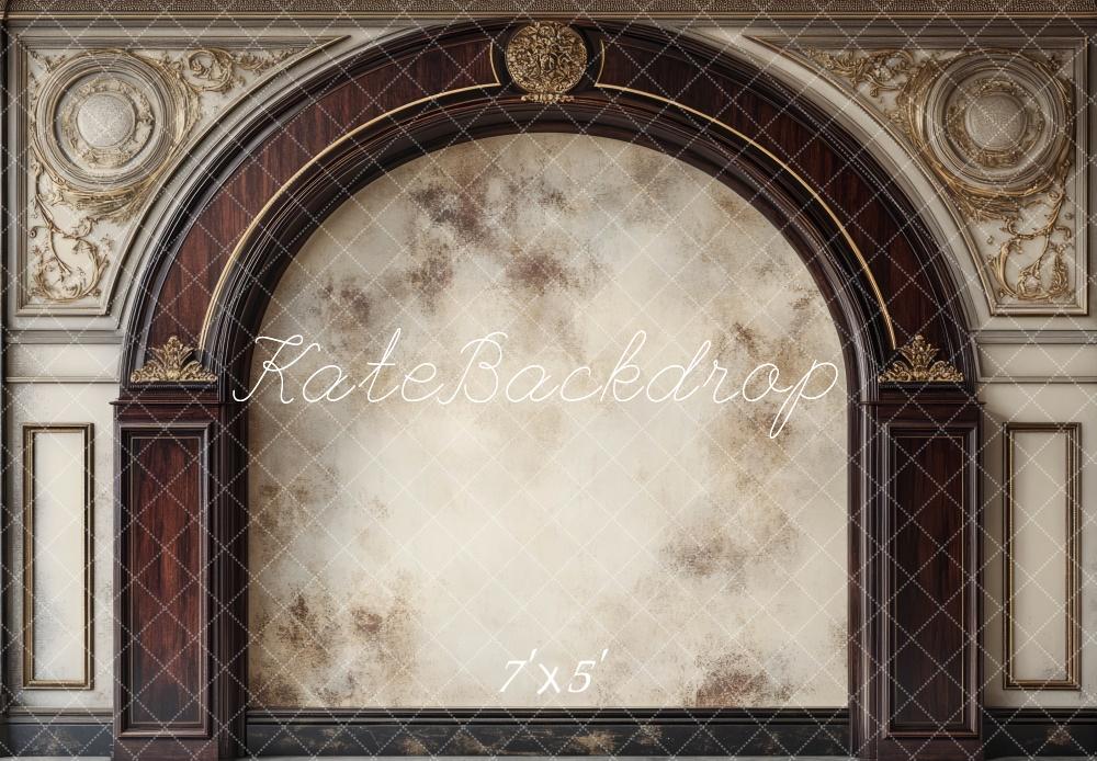 Kate Vintage Barock Bogen Verziert Hintergrund Entworfen von Mini MakeBelieve