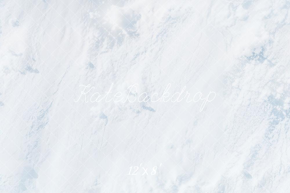 Kate Winter Schnee Textur Weiß Hintergrund Entworfen von Kate Image