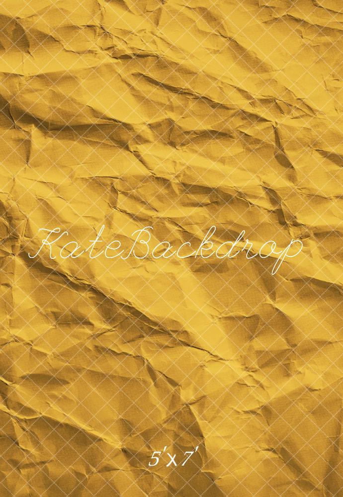 Kate Abstrakte Papier Struktur Gelb Hintergrund Entworfen von Emetselch