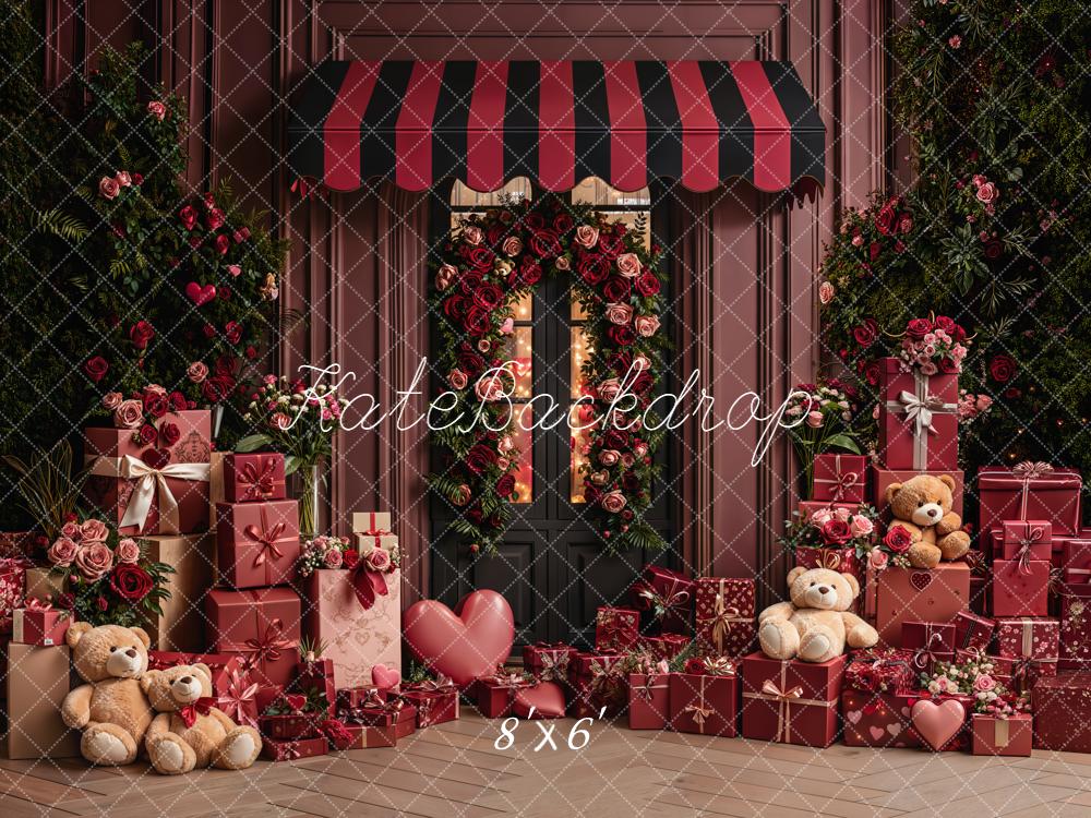 Kate Valentinstag Geschenke Rosen Romantisch Fleece Hintergrund Entworfen von Emetselch